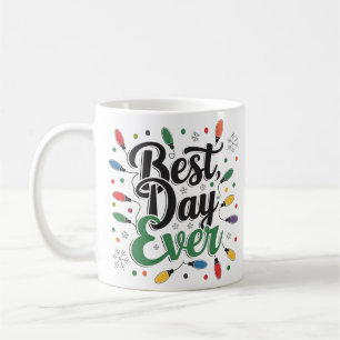 Jeden Tag Typografie Coffee Tasse