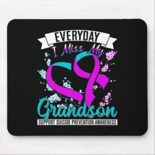 Jeden Tag verzeihe ich meine Großmutter Suizidpräv Mousepad