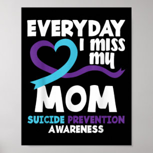 Jeden Tag verzeihe ich meine Mama Auszeichnungen z Poster