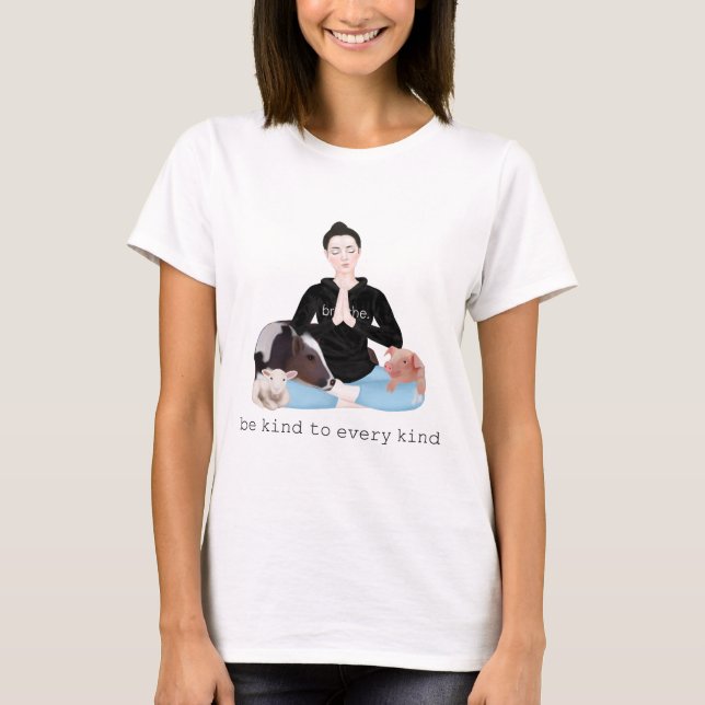 jeder Art freundlich sein T-Shirt (Vorderseite)