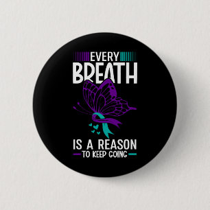 Jeder Atem ist ein Grund für Suizidprävention Awar Button