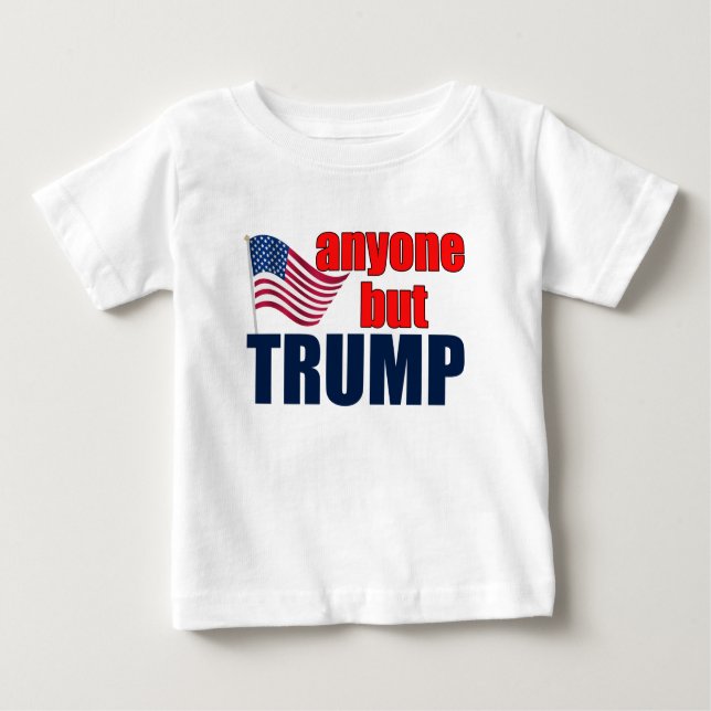 Jeder außer Trump Baby T-shirt (Vorderseite)