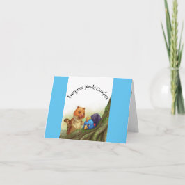 Jeder braucht eine sympathische Karte für Kinder