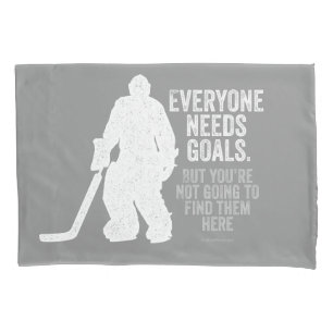 Jeder braucht Ziele (Hockey) Kissenbezug