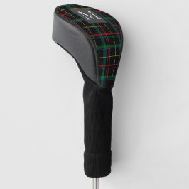 JEDER BRIEF - Golfer-Tartan-Monogramm für Männer Golf Headcover