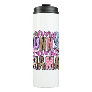Jeder Bunnys Favorite Mama Thermosbecher