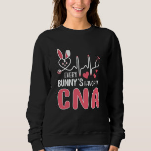 Jeder Bunny's ist Lieblings-CNA-Geschenk Niedlich Sweatshirt
