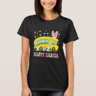Jeder Bunny's Lieblings-Schulbus-Fahrer Happy Eas T-Shirt