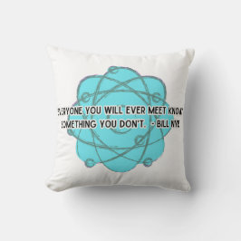 Jeder, den Sie treffen Bill Nye Pillow Kissen