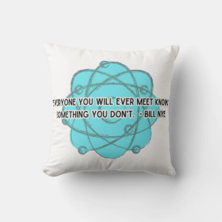 Jeder, den Sie treffen Bill Nye Pillow Kissen