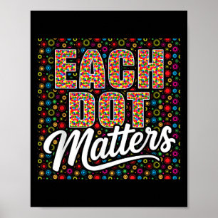 Jeder Dot S Polka Dot Lover Happy Dot Day Kinder M Poster