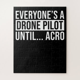 Jeder Drohnenpilot bis Acro Funny Quadcopter Puzzle