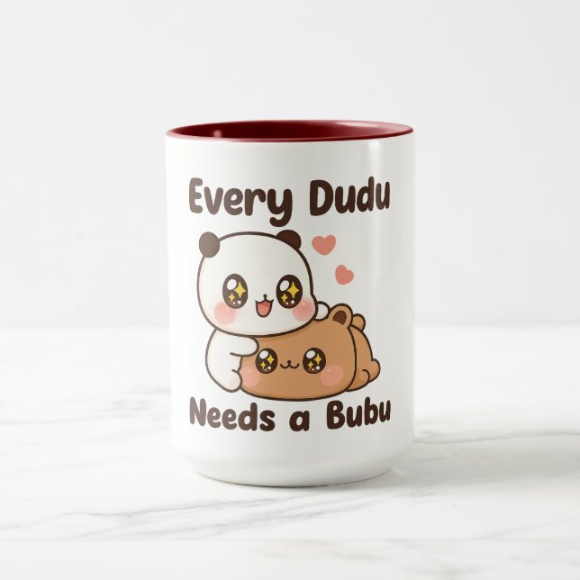 Jeder Dudu braucht eine Bubu Panda Tasse l Niedlic (Zentrum)