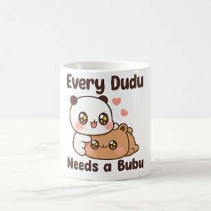 Jeder Dudu braucht einen Bubu Panda Becher l Cute  Kaffeetasse