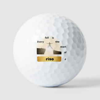 "Jeder Fall ist der Beginn eines Aufstiegs – Sprun Golfball