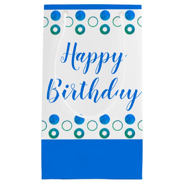 Jeder Fall Polka-dot Design Kleine Geschenktüte (Vorderseite)