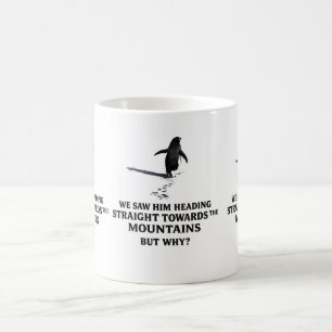 Jeder folgt dem Pfad, aber niemand fragt warum Kaffeetasse