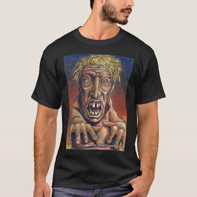 Jeder fühlt sich wie ein Zombie! T-Shirt (Vorderseite)