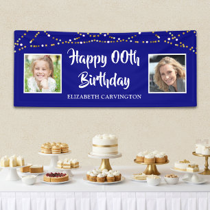 Jeder Geburtstag   Damals & Heute Fotos   Personal Banner