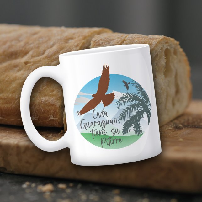 Jeder Guaraguao hat seinen Pitirre Kaffeetasse (Von Creator hochgeladen)