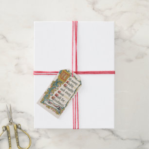 Jeder gute Wunsch zu Weihnachten Geschenkanhänger