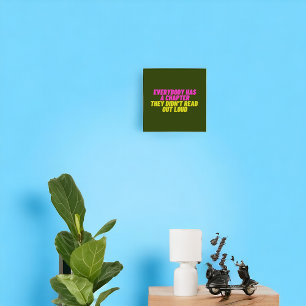 Jeder hat ein Kapitel, das sie nicht laut gelesen  Poster