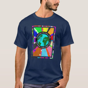 Jeder hier gehört Earth Day Gay Pride LGTBQ Al T-Shirt