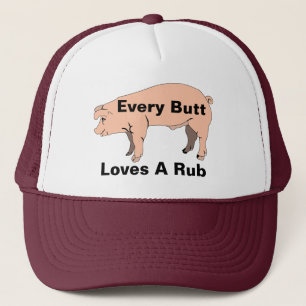 Jeder Hintern Liebe ein Rub Trucker Hut Truckerkappe
