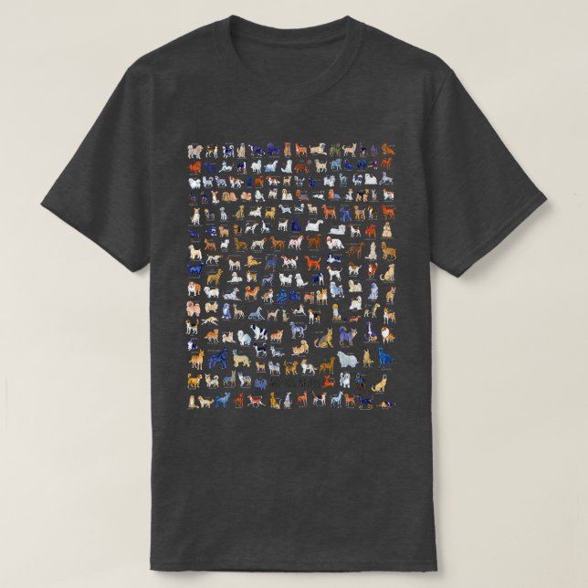 Jeder HUNDEZUCHTVERBAND Hundezucht T-Shirt (Design vorne)