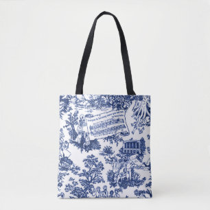 Jeder in Harmony Toile de Jouy (Indigofarbe)