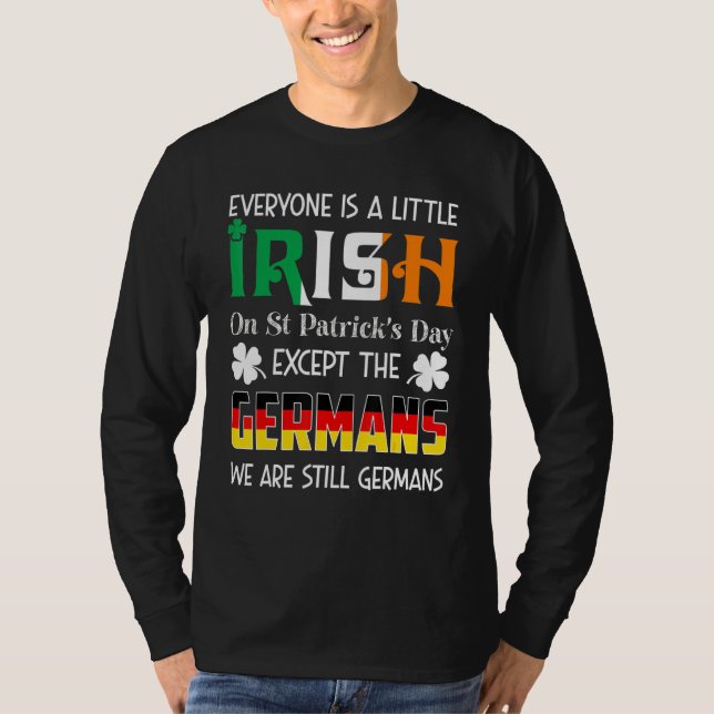 Jeder ist ein bisschen irisch an St Patricks Day G T-Shirt (Vorderseite)