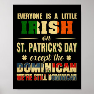 Jeder ist ein kleiner irischer St. Patrick's Day a Poster