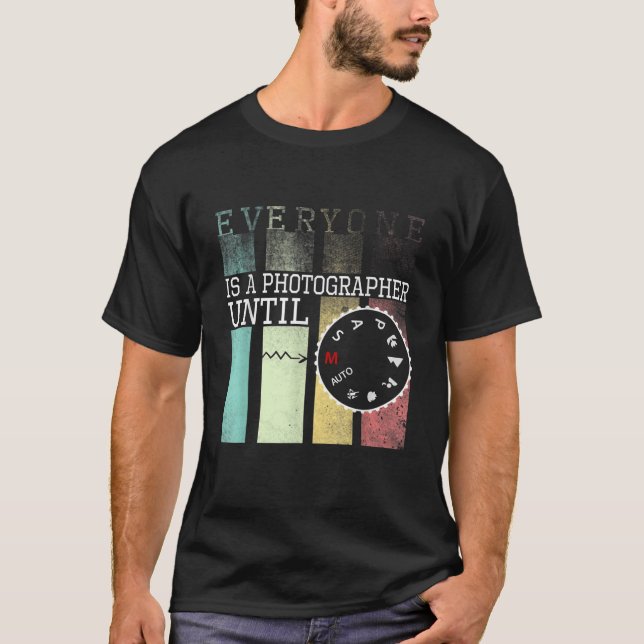 Jeder ist Fotograf bis T-Shirt (Vorderseite)