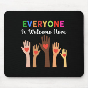 Jeder ist hier Lehrer 1 willkommen Mousepad