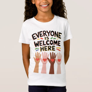 Jeder ist willkommen hier Idaho Lehrer 79 T-Shirt