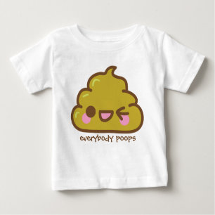 jeder kacke baby t-shirt