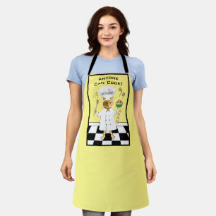 Jeder kann kochen! Gelbe Schürze (Mittel)
