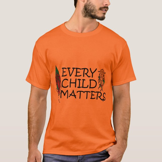 Jeder Kindheit Matte Kindness Orange Day 202 T-Shirt (Vorderseite)