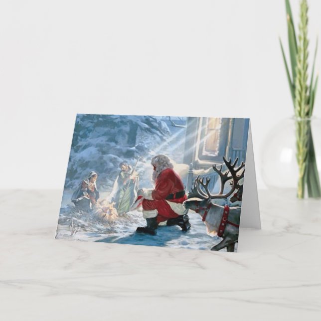 Jeder Kniebeutel Feiertagskarte (Vorderseite)