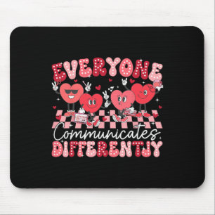 Jeder kommuniziert anders Sonderpädagogik Mousepad