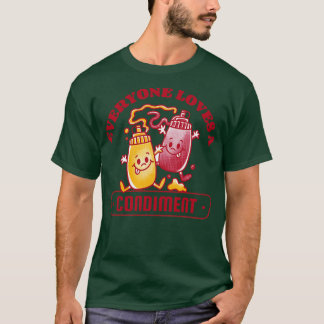 Jeder Liebe ein "Conditional Fun Retro Food" T-Shirt