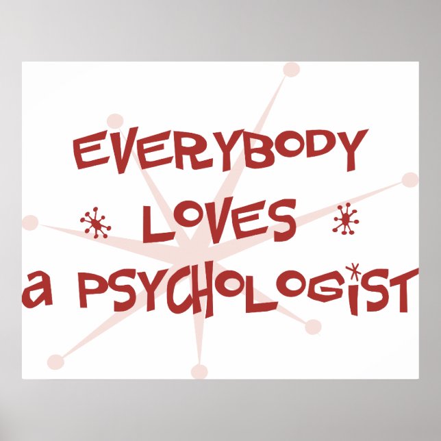 Jeder Liebe ist Psychologe Poster (Vorne)