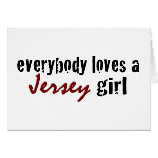 Jeder Liebe-Jersey-Mädchen