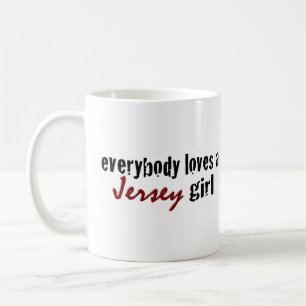 Jeder Liebe-Jersey-Mädchen Tasse