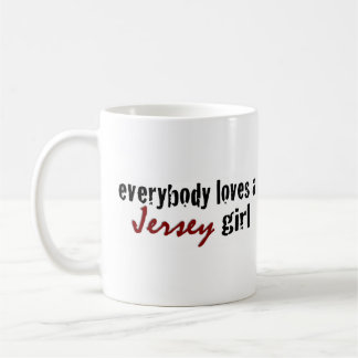 Jeder Liebe-Jersey-Mädchen Tasse