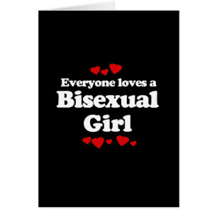 Jeder Lieben ein Bisexual-Mädchen-T - Shirt