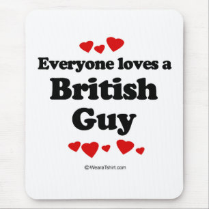 Jeder Lieben ein britischer Typ Mousepad