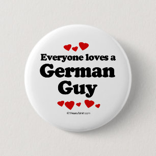 Jeder Lieben ein deutscher Typ-T - Shirt Button