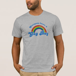Jeder Lieben ein homosexueller Junge T-Shirt