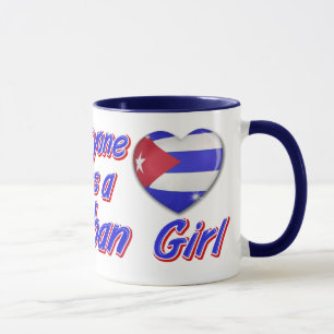 Jeder Lieben ein kubanisches Mädchen Tasse